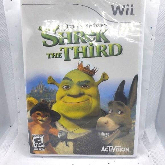 Nintendo Other - New! Shrek the Third on Nintendo Wii Sealed